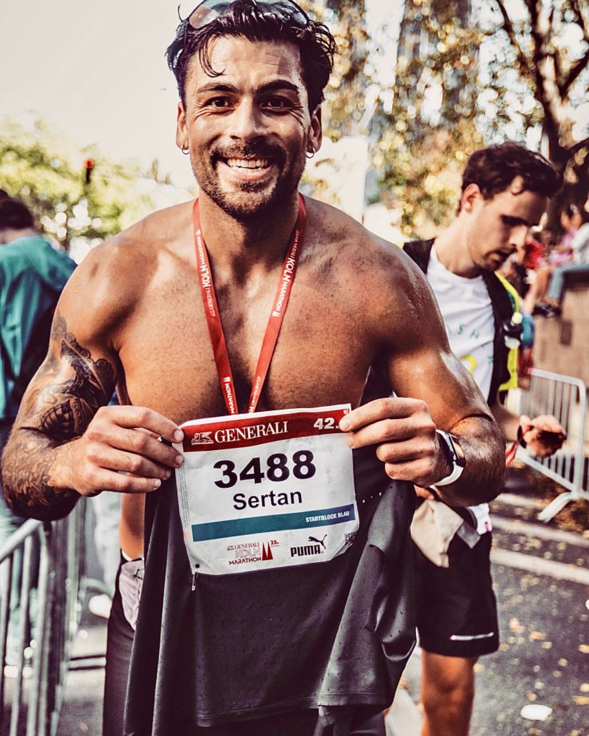 Sertan finisher Berlin Marathon